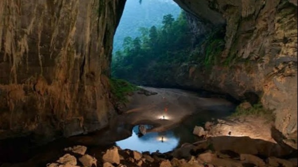 Love adventures? Then check out this cave that has jungles and rivers in it!